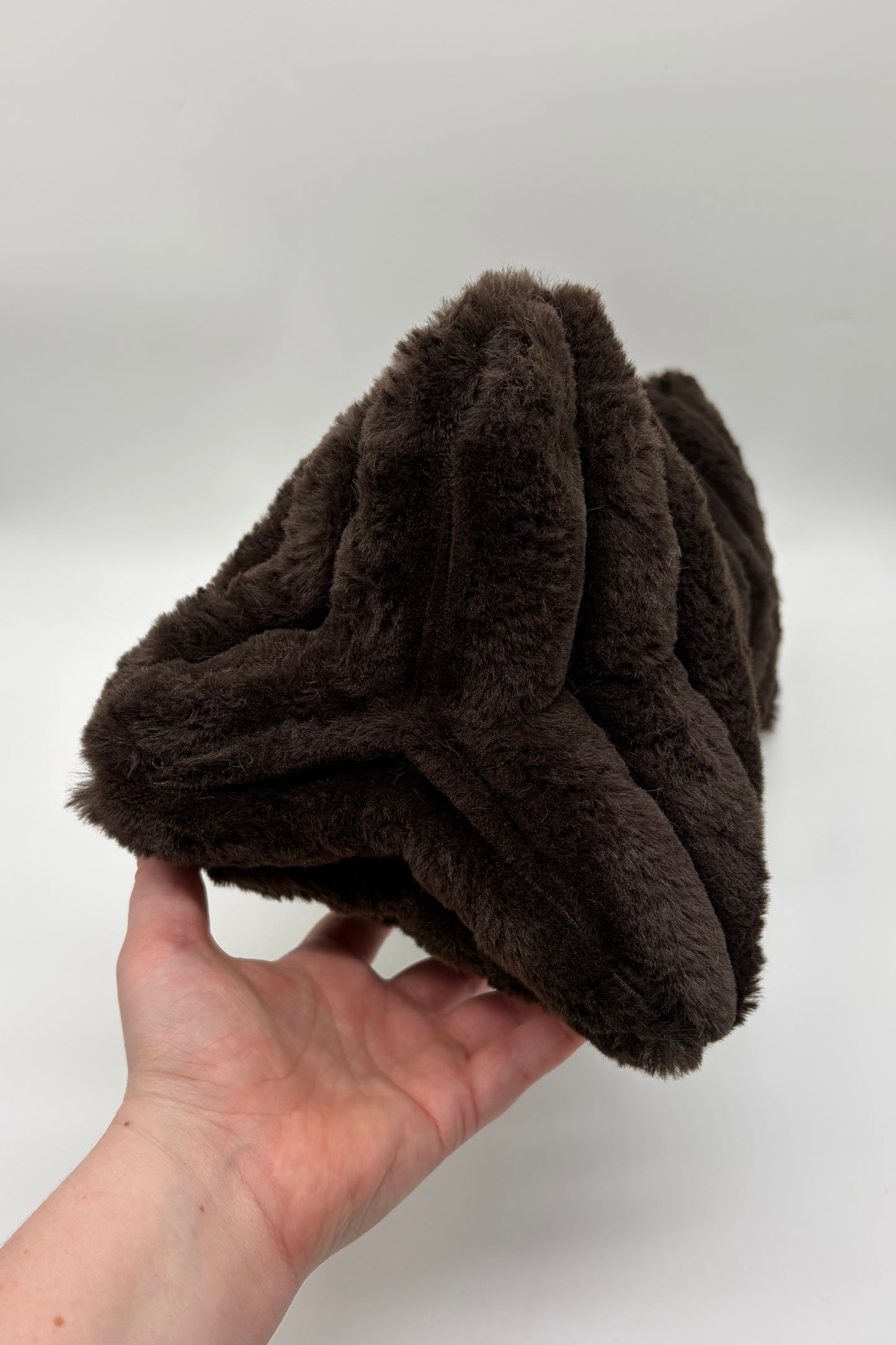 Leseknochen Kunstfell teddybraun