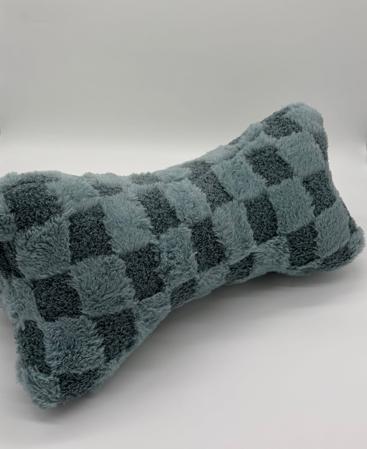 Leseknochen Fellimitatplüsch dusty mint