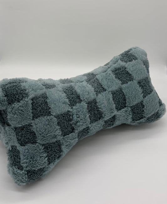 Leseknochen Fellimitatplüsch dusty mint