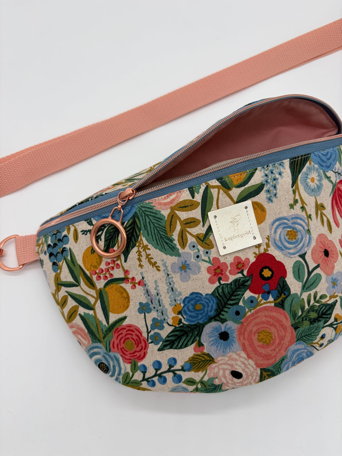 Bauchtasche mit Blumenprint