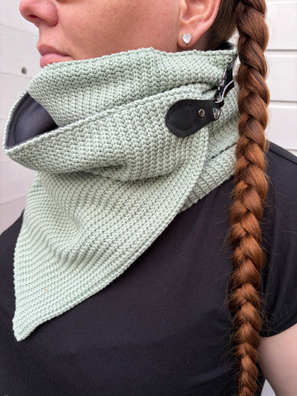 Wickelschal mit Karabiner Mint