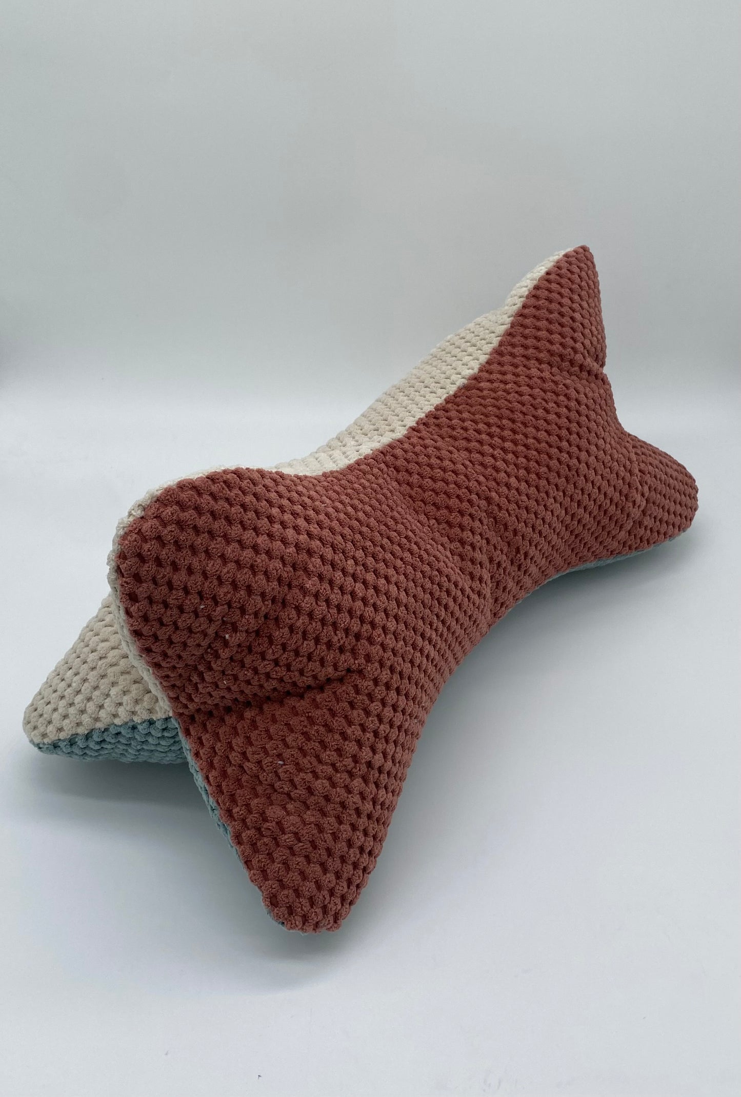 Leseknochen Bunt beige/mint/rost