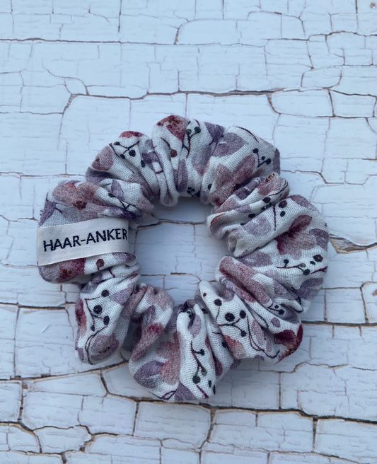 Scrunchie Musselin Blumenprint