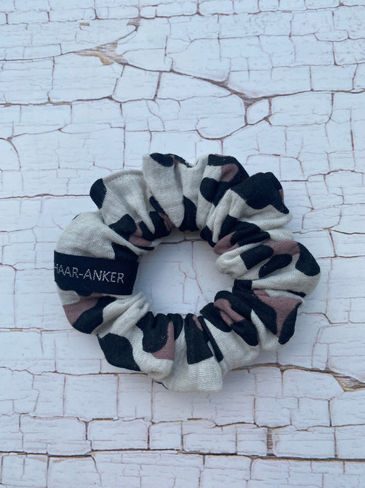 Scrunchie Musselin Leomuster VORBESTELLUNG