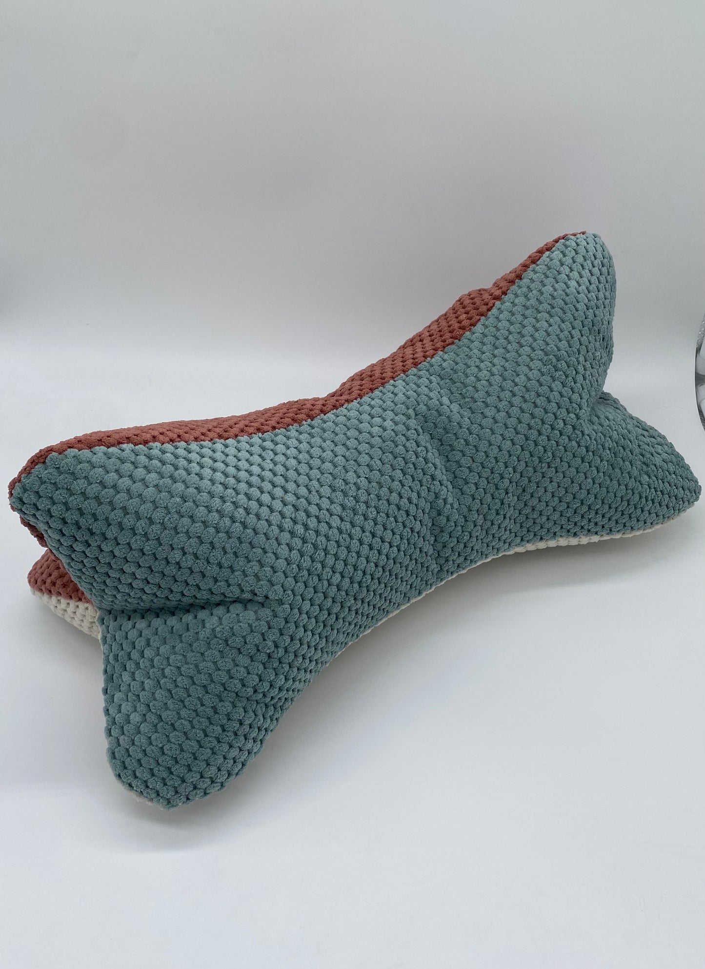 Leseknochen Bunt beige/mint/rost