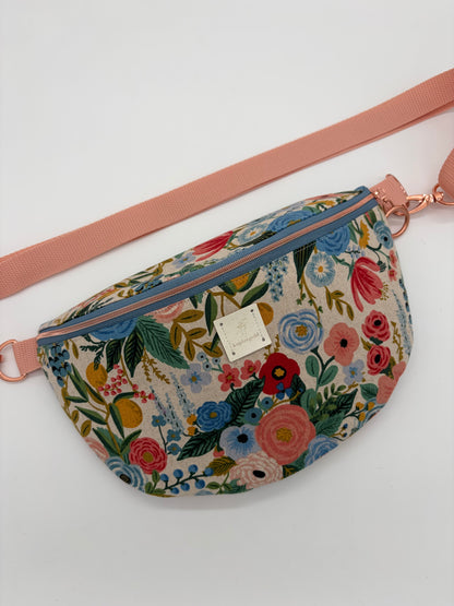 Bauchtasche mit Blumenprint