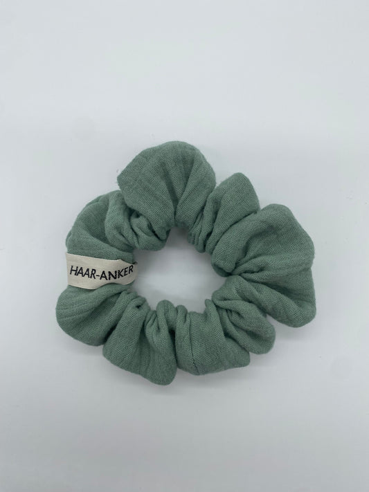 Scrunchie Musselin mint