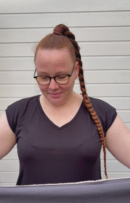 Wickelschal mit Karabiner Mint